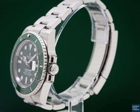 buy used rolex submariner green|Rolex Submariner green ceramic bezel.